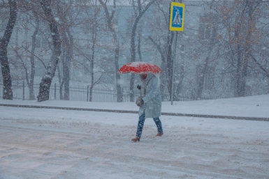 Штормовой ветер до 30 м/сек и мокрый снег ожидают в Хабаровском крае